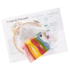 6" Butterflies Embroidery Kit By Loops & Threads® -Michaels Sale Store 10666771 13