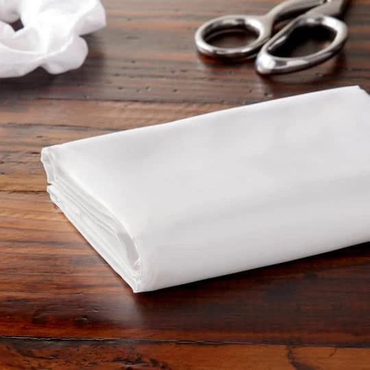 Costume Silk Fabric Bundle By Loops & Threads®White 3 Costume Silk Fabric Bundle By Loops & Threads®White - Image 3