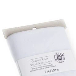 Glitter Tulle Bundle By Loops & Threads® White -Michaels Sale Store 10671019 3