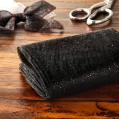 Glitter Tulle Bundle By Loops & Threads® Black -Michaels Sale Store 10671020 20