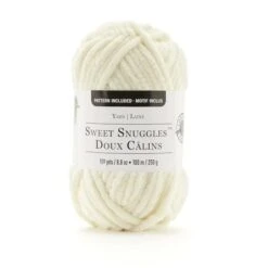 Sweet Snuggles™ Yarn By Loops & Threads® Winter White