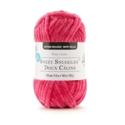 Sweet Snuggles™ Yarn By Loops & Threads® Rose