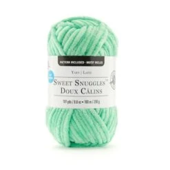 Sweet Snuggles™ Yarn By Loops & Threads® Green Ash