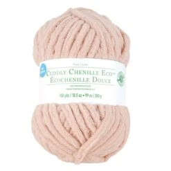 Cuddly Chenille Eco™ Yarn By Loops & Threads™ Dusty Rose
