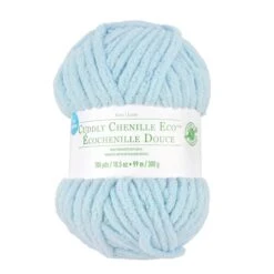 Cuddly Chenille Eco™ Yarn By Loops & Threads™ Bluebell