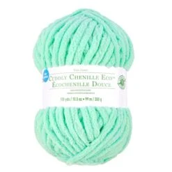 Cuddly Chenille Eco™ Yarn By Loops & Threads™ Seafoam