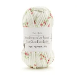 Sweet Snuggles Lite Blossom™ Yarn By Loops & Threads Rose