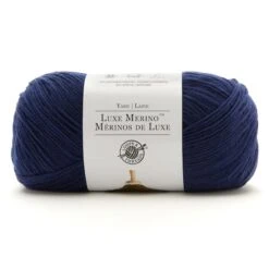 Luxe Merino™ Solid Yarn By Loops & Threads® Navy