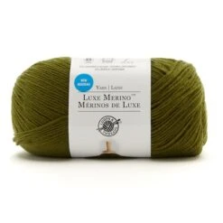 Luxe Merino™ Solid Yarn By Loops & Threads® Avacado
