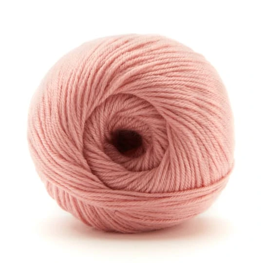 Luxe Merino™ Solid Yarn By Loops & Threads® Bridal Rose 4 Luxe Merino™ Solid Yarn By Loops & Threads® Bridal Rose - Image 4