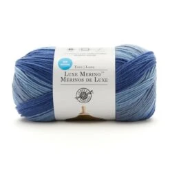 Luxe Merino™ Yarn By Loops & Threads® Blue