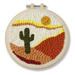 Desert Cactus Punch Needle Kit By Loops & Threads®