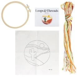 Desert Cactus Punch Needle Kit By Loops & Threads® -Michaels Sale Store 10712300 3