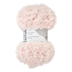 Faux Fur™ Yarn By Loops & Threads® Pink
