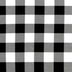 White & Black Buffalo Check Cotton Fabric Mini Bolt By Loops & Threads® -Michaels Sale Store 10712784 2