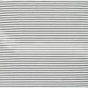White & Black Stripes Cotton Fabric Mini Bolt By Loops & Threads®