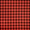 Red & Black Buffalo Check Cotton Fabric Mini Bolt By Loops & Threads®