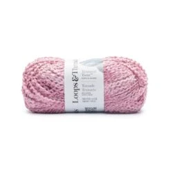 Textured Twist™ Yarn By Loops & Threads® Rose