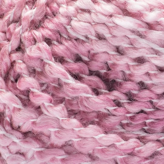 Textured Twist™ Yarn By Loops & Threads® Rose 3 Textured Twist™ Yarn By Loops & Threads® Rose - Image 3