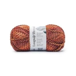 Textured Twist™ Yarn By Loops & Threads® Burnt Orange