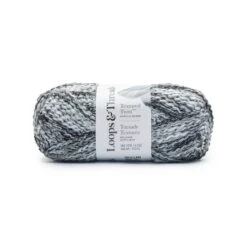 Textured Twist™ Yarn By Loops & Threads® Charcoal