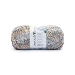 Textured Twist™ Yarn By Loops & Threads® Neutral