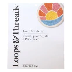 Sunrise Punch Needle Kit By Loops & Threads® -Michaels Sale Store 10713267 2