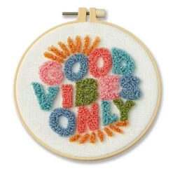 Good Vibes Punch Needle Kit By Loops & Threads®