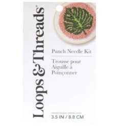 Leaf Punch Needle Kit By Loops & Threads® -Michaels Sale Store 10713274 2