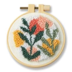 Mix Leaf Punch Needle Kit By Loops & Threads®