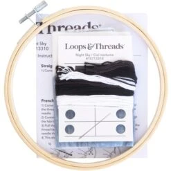 Night Sky Embroidery Kit By Loops & Threads® -Michaels Sale Store 10713310 3