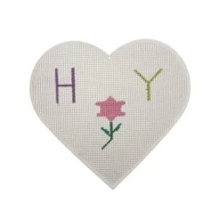8" Heart Cross Stitch Wood Canvas, 2ct. By Loops & Threads® -Michaels Sale Store 10722093 2