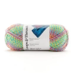 Impressions™ Yarn By Loops & Threads® Saltwater Taffy