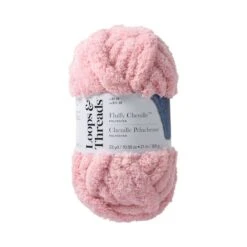 Fluffy Chenille™ Yarn By Loops & Threads® Cherry Blossom