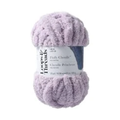 Fluffy Chenille™ Yarn By Loops & Threads® Lilac