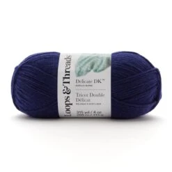 Delicate DK™ Yarn By Loops & Threads® Beacon Blue