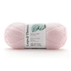 Delicate DK™ Yarn By Loops & Threads® Cotton Candy Marl