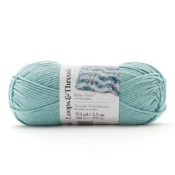 Bulky Twist™ Solid Yarn By Loops & Threads® Pastel Turquoise