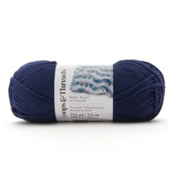 Bulky Twist™ Solid Yarn By Loops & Threads® Navy