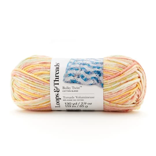 Bulky Twist™ Multi Yarn By Loops & Threads® Sherbet 1 Bulky Twist™ Multi Yarn By Loops & Threads® Sherbet