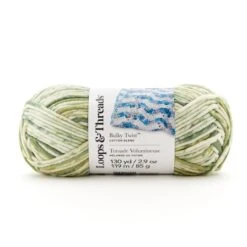 Bulky Twist™ Multi Yarn By Loops & Threads® Green