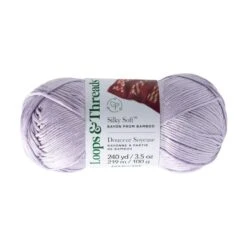 Silky Soft™ Yarn By Loops & Threads® Orchid
