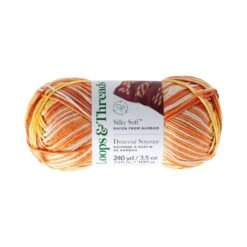 Silky Soft™ Multi Yarn By Loops & Threads® Marigold