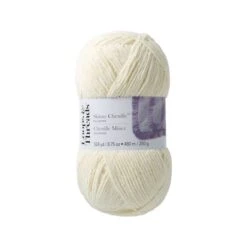 Skinny Chenille™ Yarn By Loops & Threads® Polar Bear