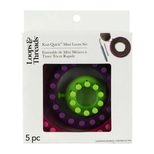 Knit Quick™ Mini Loom Set By Loops & Threads® 7 Knit Quick™ Mini Loom Set By Loops & Threads® - Image 7