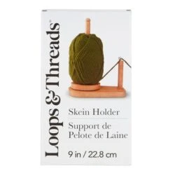Wood Skein Holder By Loops & Threads® -Michaels Sale Store 10738604 3