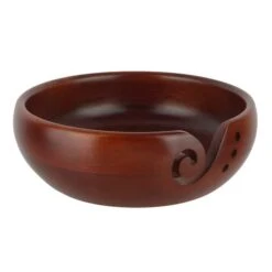 Mango Wood Yarn Bowl By Loops & Threads® -Michaels Sale Store 10738692 2