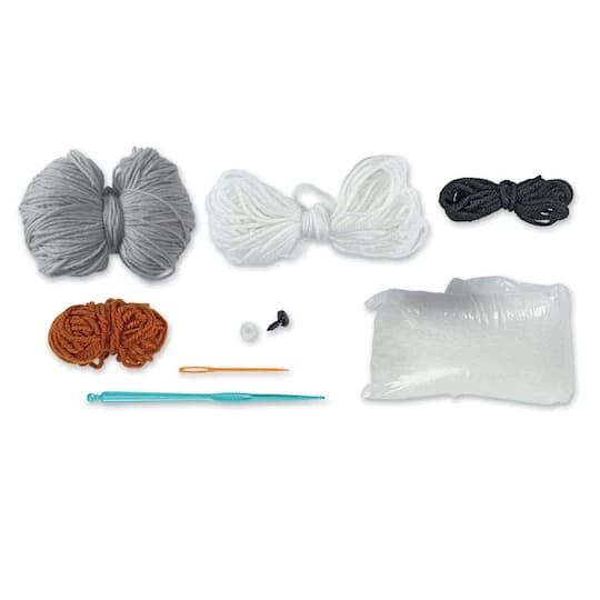 Intermediate Sloth Planter Crochet Kit By Loops & Threads® 3 Intermediate Sloth Planter Crochet Kit By Loops & Threads® - Image 3