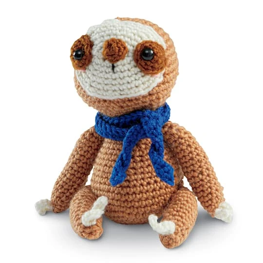 Intermediate Sloth Amigurumi Crochet Kit By Loops & Threads® 2 Intermediate Sloth Amigurumi Crochet Kit By Loops & Threads® - Image 2