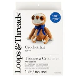 Intermediate Sloth Amigurumi Crochet Kit By Loops & Threads® 8 Intermediate Sloth Amigurumi Crochet Kit By Loops & Threads® -Michaels Sale Store 10738782 2
